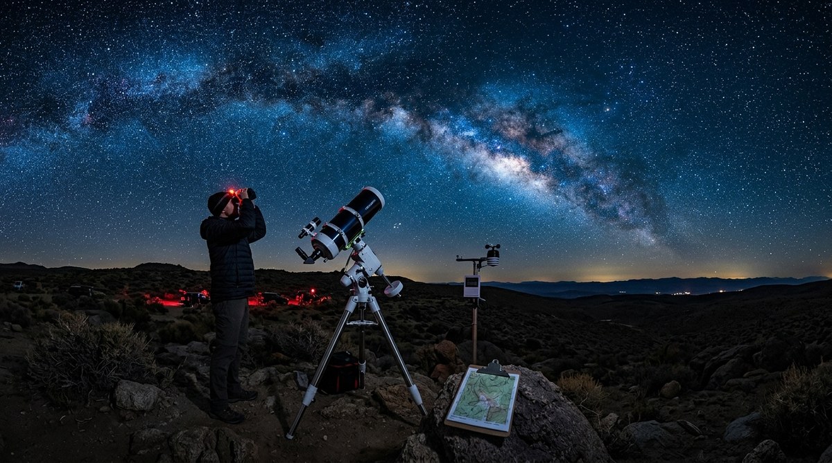Choosing the Perfect Observatory Site for Clear Night Sky Viewing