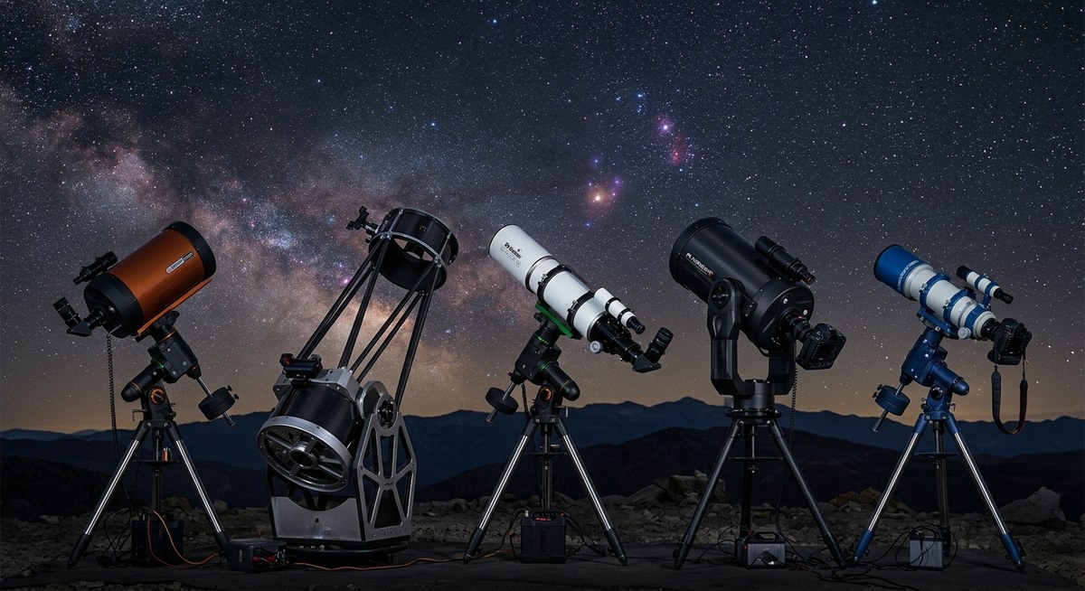 Top 5 Advanced Telescopes for Deep Sky Observations