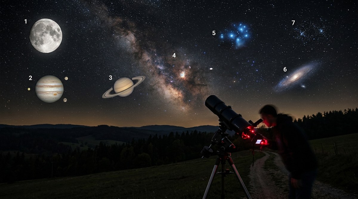 7 Easy Night Sky Targets for Your First Telescope