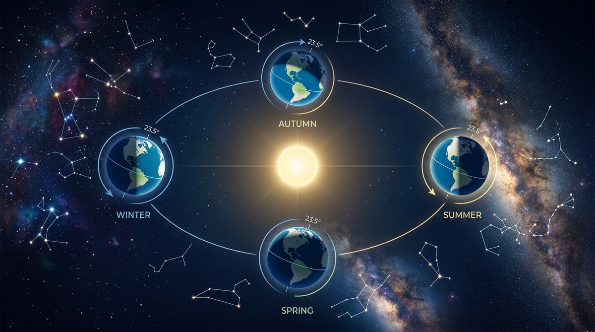 Why Does the Night Sky Change with the Seasons?