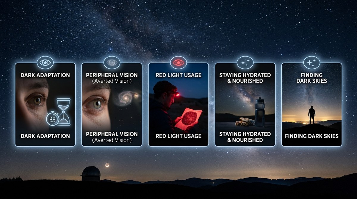 5 Simple Ways to Train Your Eyes for Better Night Sky Observation