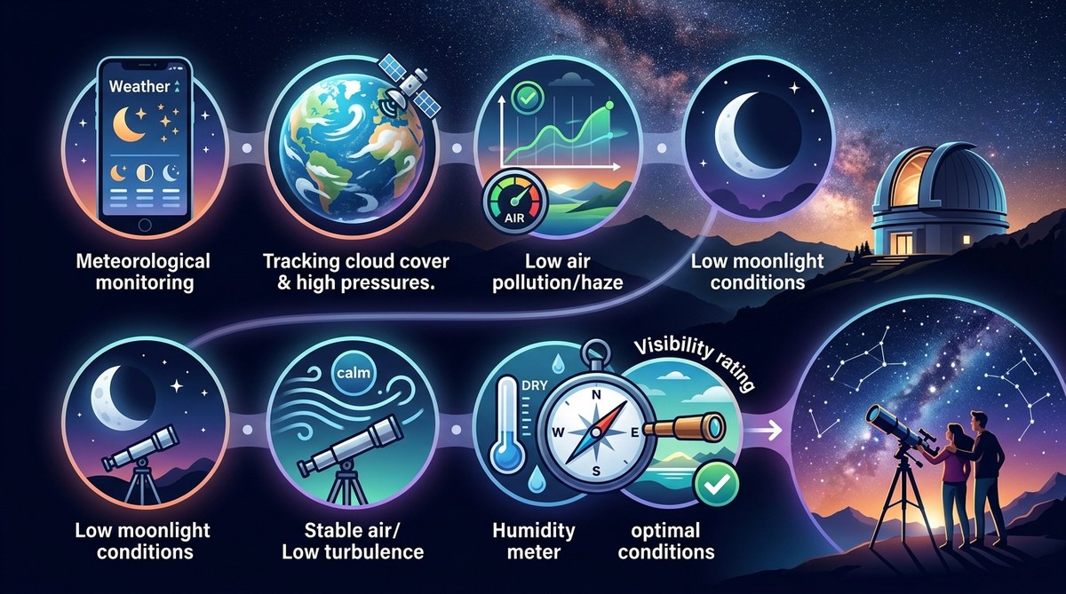 7 Simple Ways to Predict the Best Stargazing Weather for Tonight